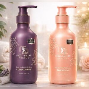 Royale Rescue Professional Revitalizing Shampoo & Conditioner ~ Retail $150